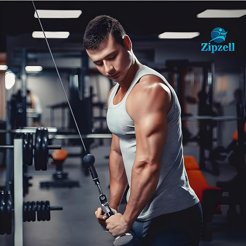 Zip Zell V Handle with snap hook V Grip Handle for Exercise Gym Machine Pipe Triceps Bar Buy Zip Zell V Handle with snap hook V Grip