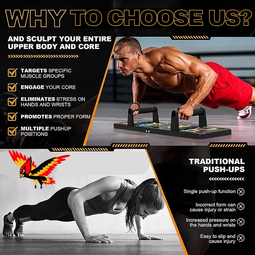 FITNESS ROCKET Express Push Up Board With 15 IN 1 Exercise For Chest Biceps triceps Biceps Push up Bar Buy FITNESS ROCKET Express Push Up Board With 15 IN 1 Exercise For Chest