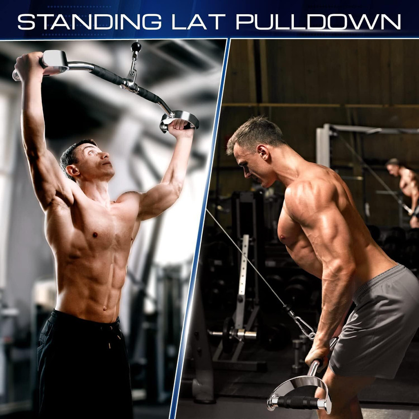Lat pulldown pull up bar shop