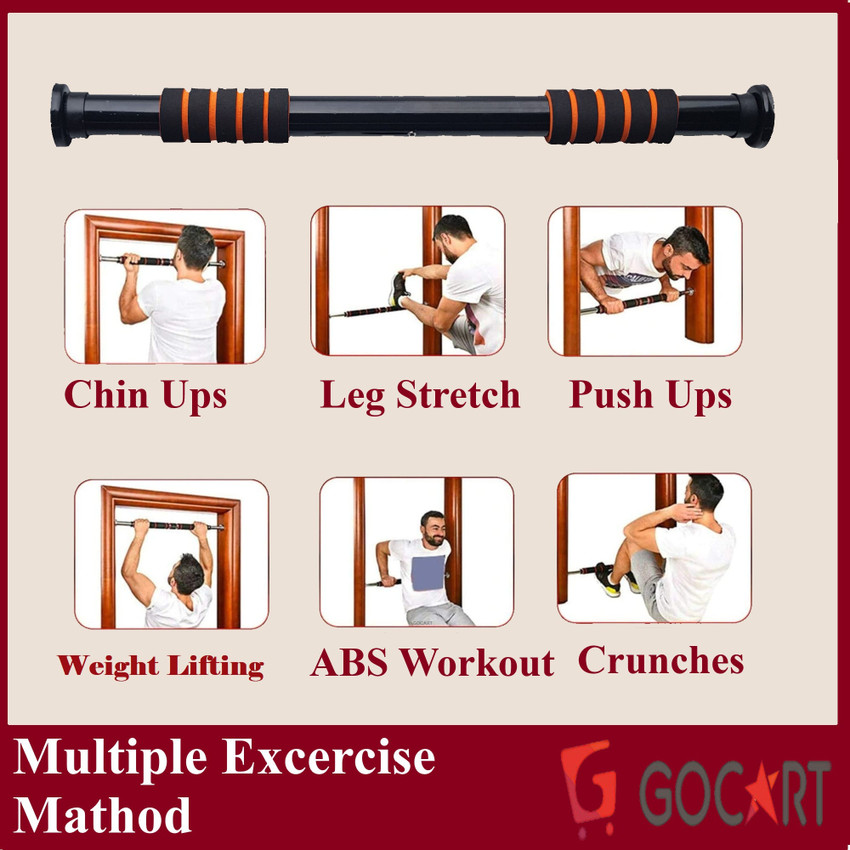 Door gym bar 2025 exercises