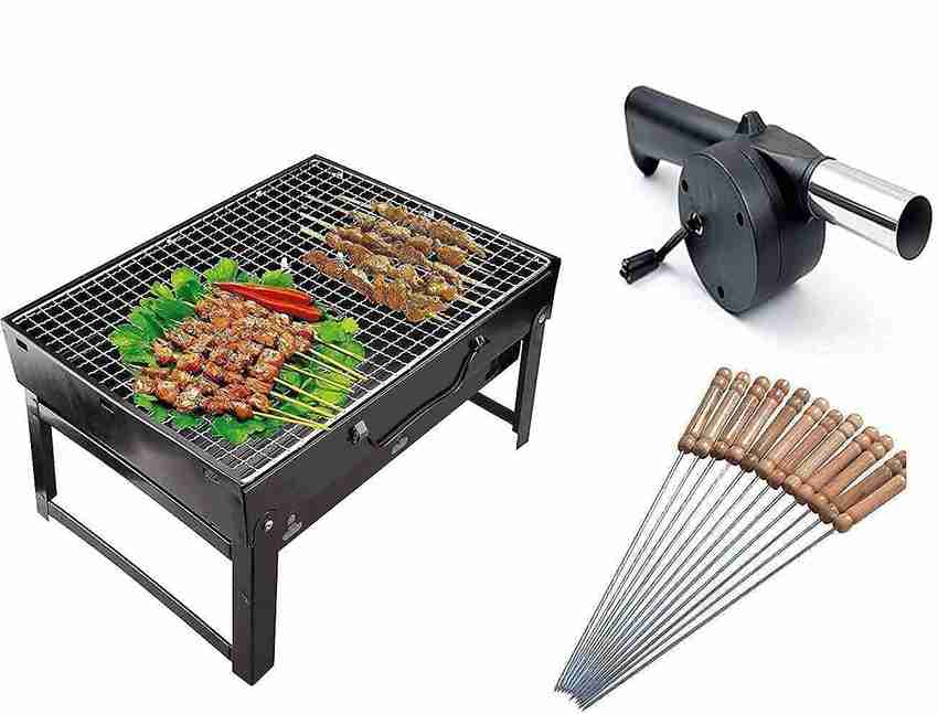 ABC Sales Barbeque Folding Portable Outdoor Barbeque Charcoal BBQ