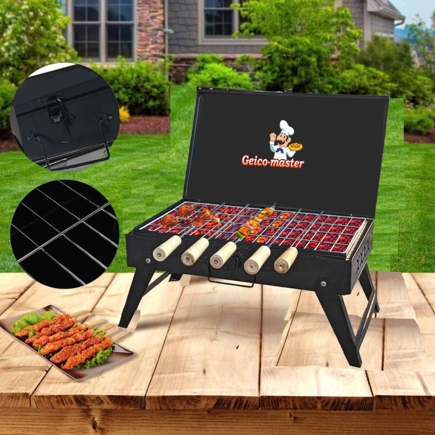 Up To 68% Off on Charcoal Grills Portable Fold