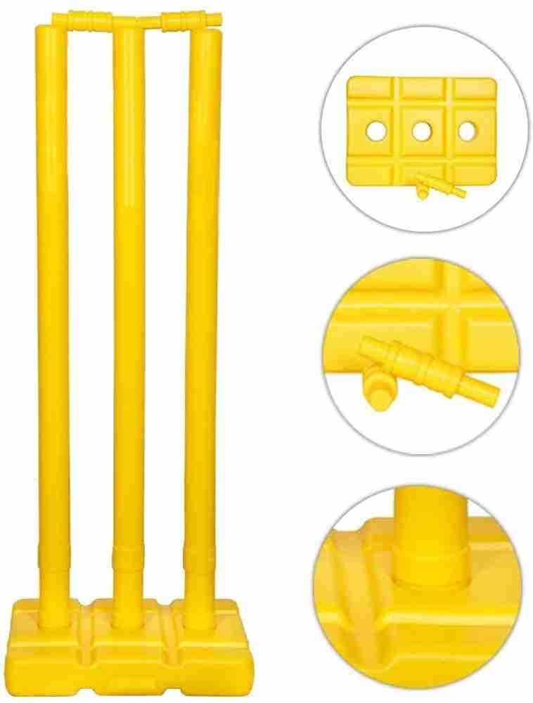PMG Popular Willow Virat Kohli Cricket Bat with PVC Wicket Set & 1