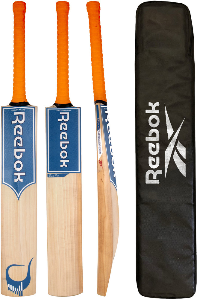 REEBOK Blast Pro Leather Bat Pre Knocked SH English Willow Cricket Bat For 15 Yrs Buy REEBOK Blast Pro Leather Bat Pre Knocked SH English Willow Cricket Bat For