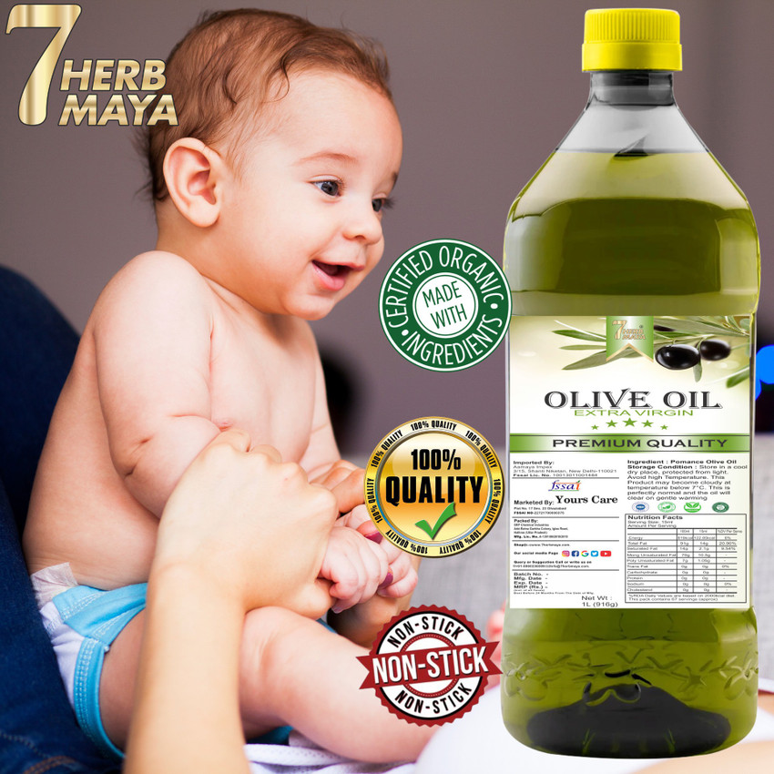 7Herbmaya Extra Virgin Olive Oil Jaitun Tel Massage Oil for
