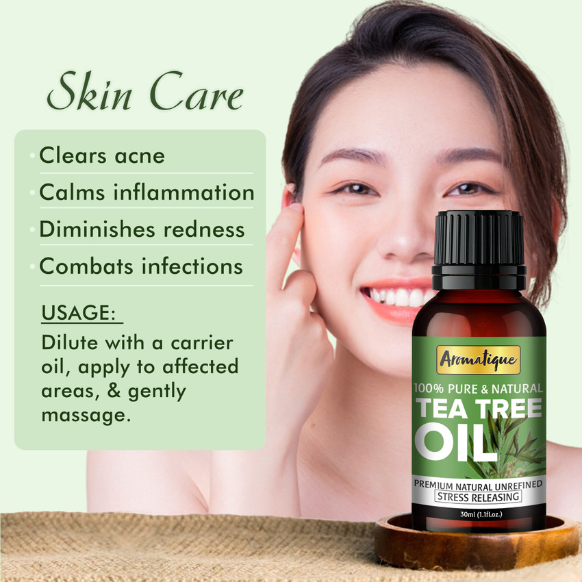 Aromatique Tea Tree Oil 100 Pure Best Therapeutic Grade Essential Oil USDA Certified Organic 30ml Price in India Buy Aromatique Tea Tree Oil 100 Pure Best Therapeutic Grade Essential Oil USDA Certifi...