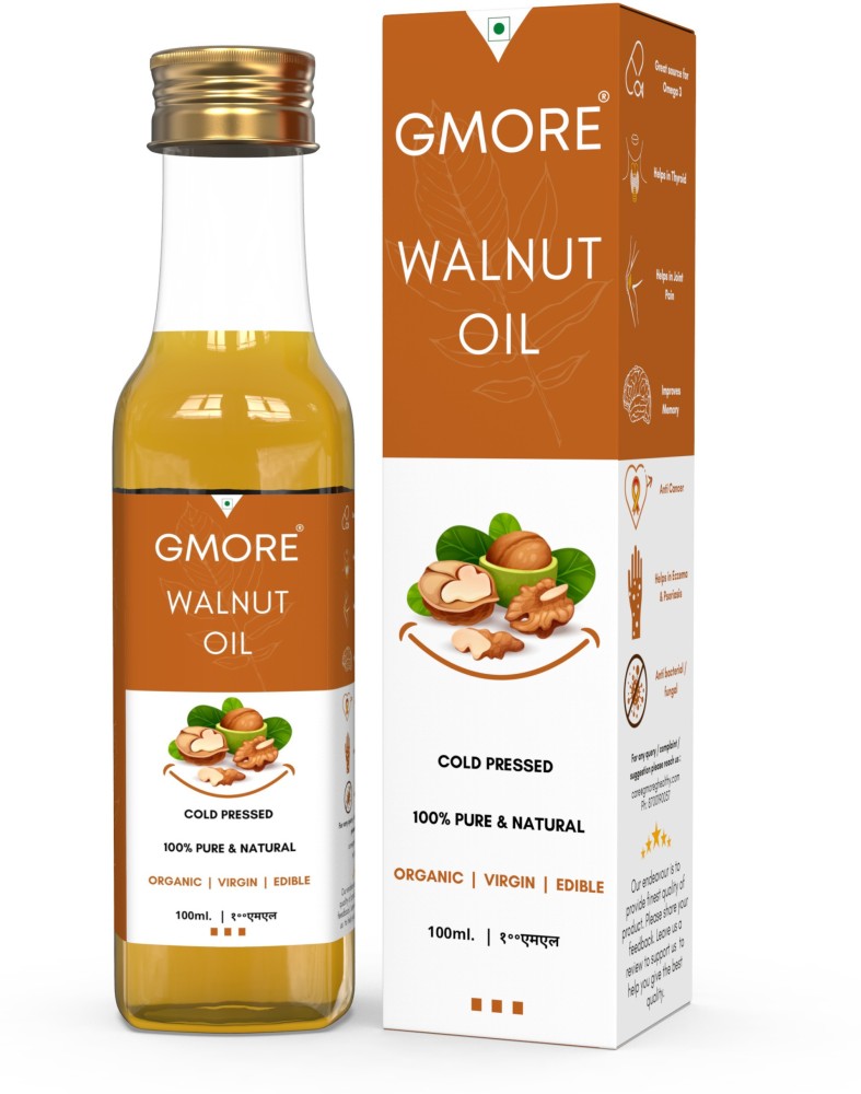 Hemani Walnut Oil, 30ml, Cold Pressed