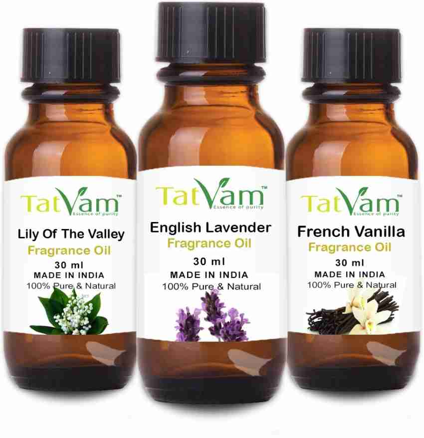 Tatvam Soap Making Fragrance oil Set of 3 - French Vanilla, English  Lavender, Lily of the Valley (30 ml Each) - Price in India, Buy Tatvam Soap  Making Fragrance oil Set of