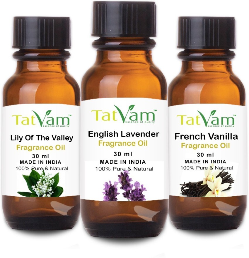 Tatvam Soap Making Fragrance oil Set of 3 - French Vanilla, English Lavender,  Lily of the Valley (30 ml Each) - Price in India, Buy Tatvam Soap Making  Fragrance oil Set of