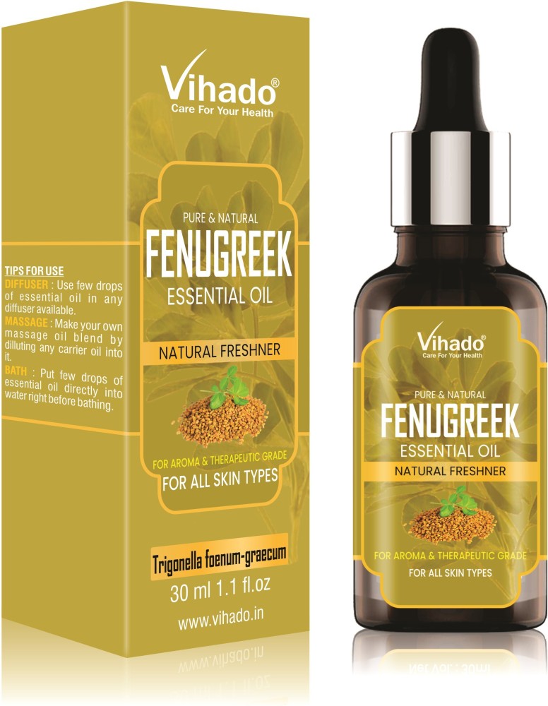 Vihado Best Essential Fenugreek Carrier Oil 10 ml Pack of 1