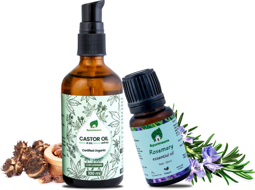 Can I Use Castor Oil, Rosemary Essential, Aloe Vera Gel,