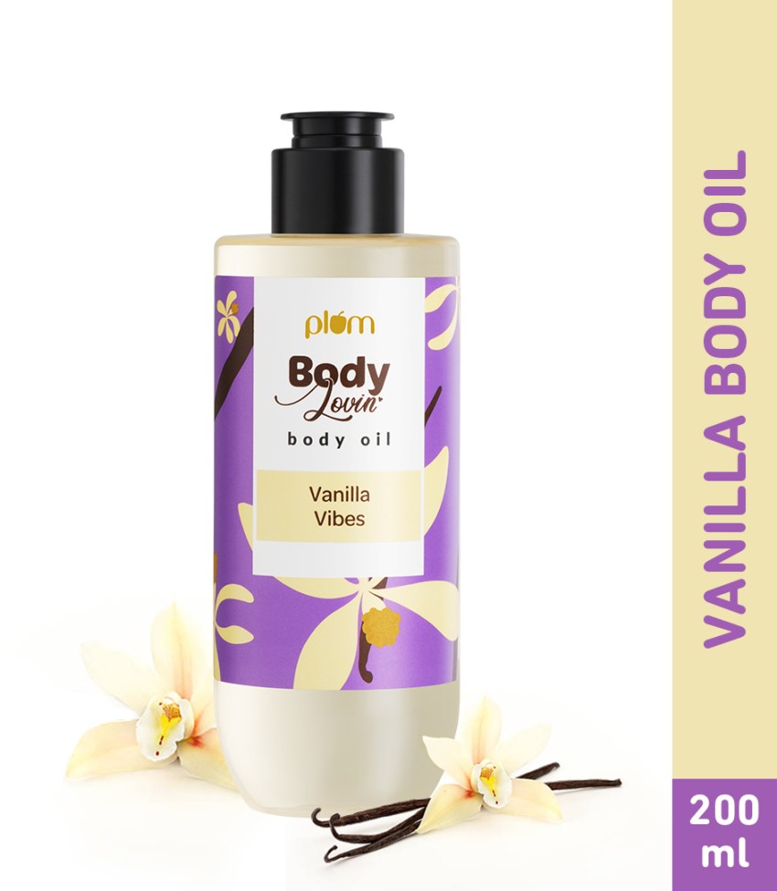 Plum BodyLovin' Vanilla Vibes Body Oil, Intense Moisture, Instant Glow -  Price in India, Buy Plum BodyLovin' Vanilla Vibes Body Oil, Intense  Moisture