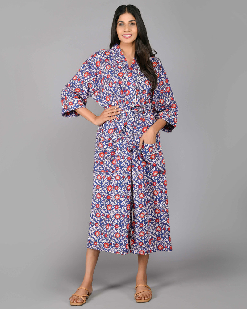 Night robe cotton sale