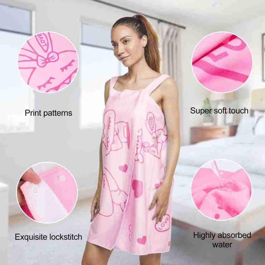 Women Wearable Bath Towel Quick Dry Towel Magic Bathing Beach Spa