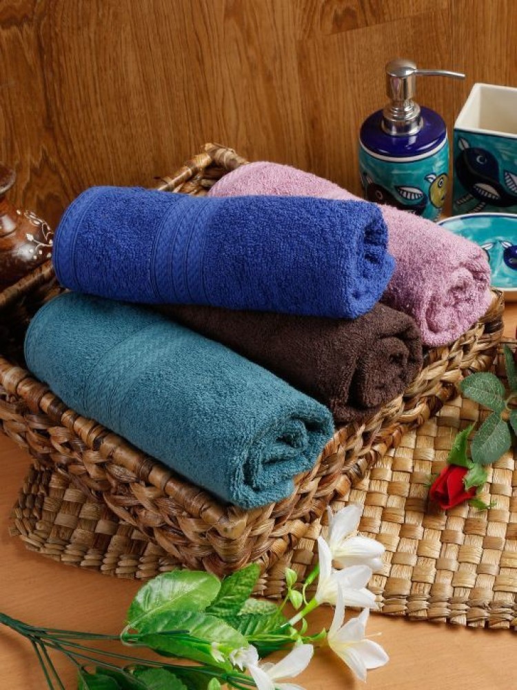 NAKSH Cotton 450 GSM Hand Towel Set - Buy NAKSH Cotton 450 GSM Hand Towel  Set Online at Best Price in India