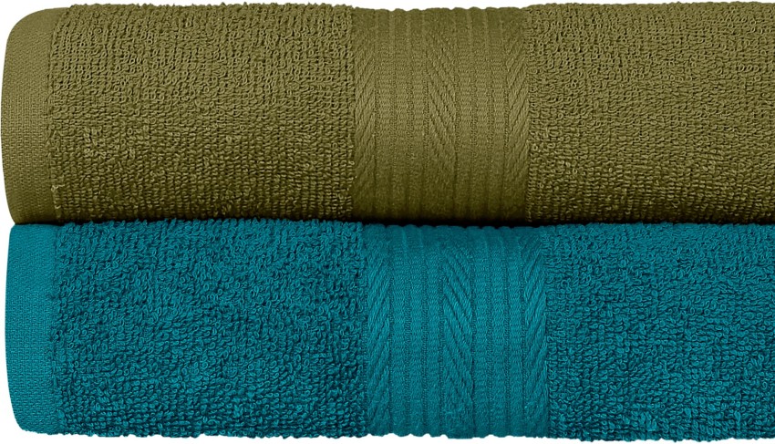 Bedspun Terry Cotton 350 GSM Bath Towel Set - Buy Bedspun Terry