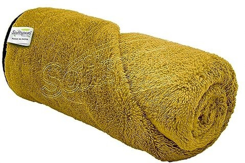 SOFTSPUN Microfiber Bath & Hair, Care Towel Set of 1 Piece, 70x140 Cms