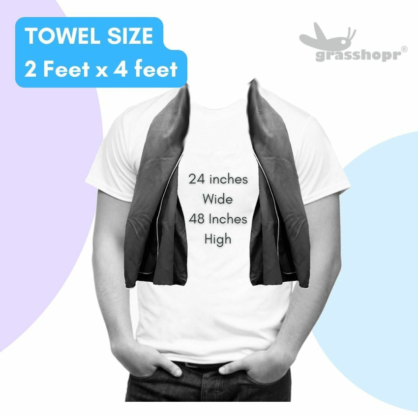 Sports hotsell towel size