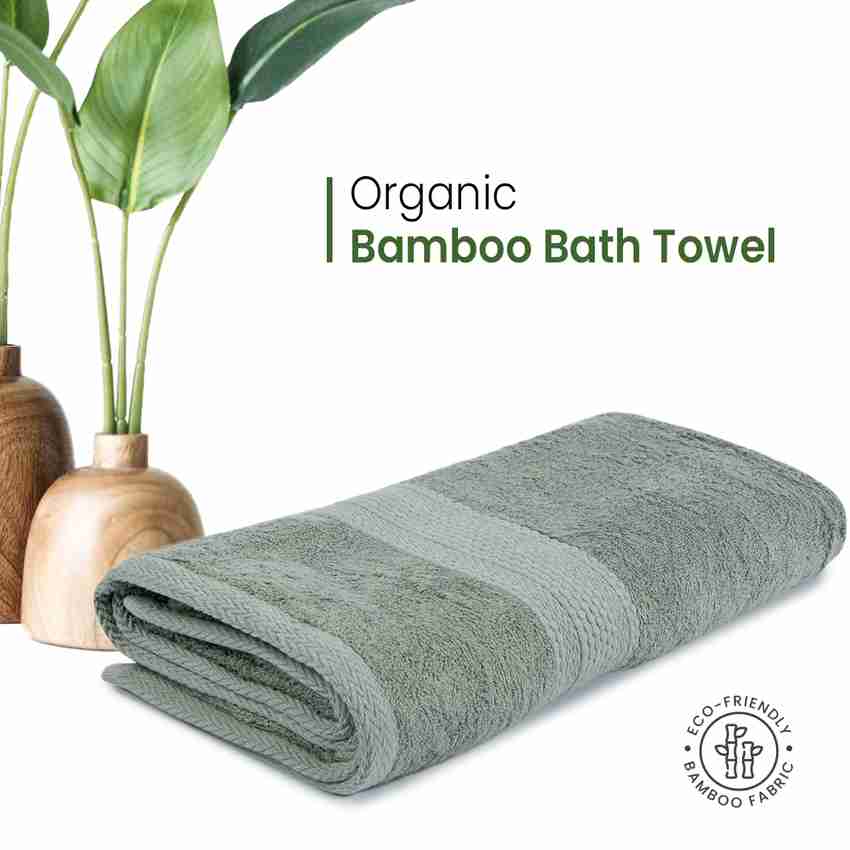 Organic bamboo bath discount towels