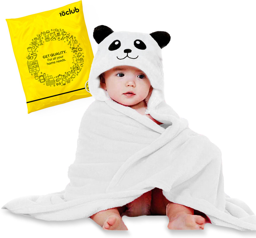 Microfiber towel top for baby