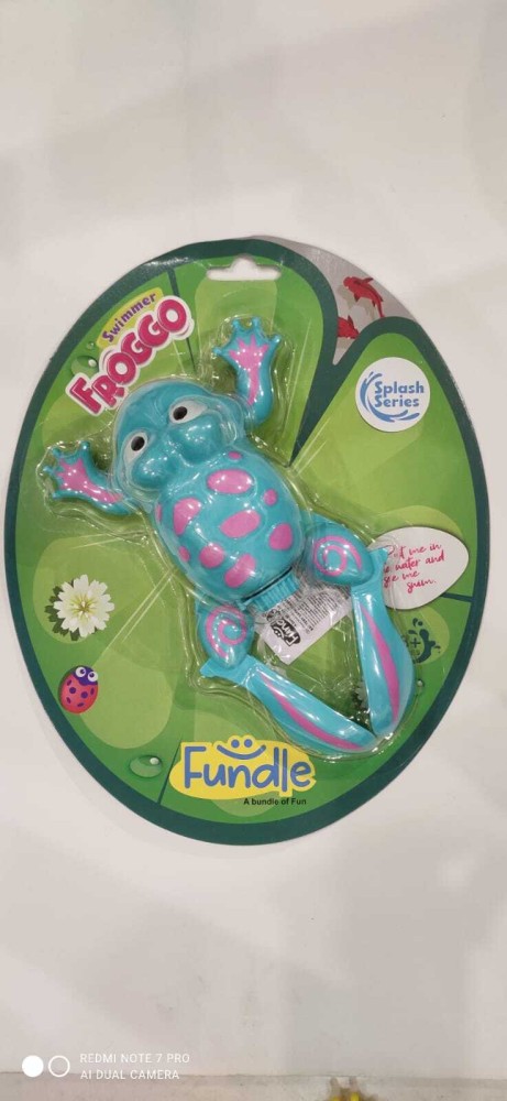 Fundle Toys - Froggo | Amphibious Battery Operated Frog Toy | Swimming Toy  for Babies | Baby Bath Toys | Water Toys for Toddlers, Kids, Infants | Age