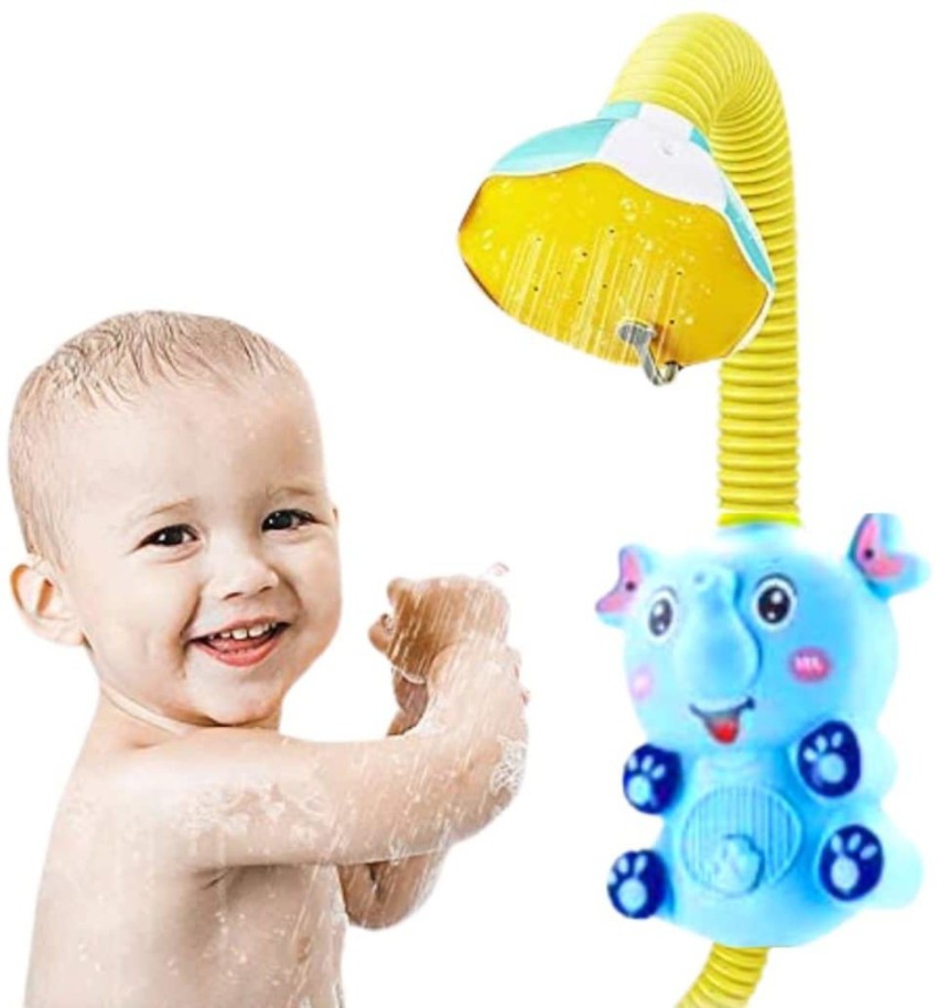Kidology Elephant Sprinkler Shower Toy Baby Bath Toy, Electric