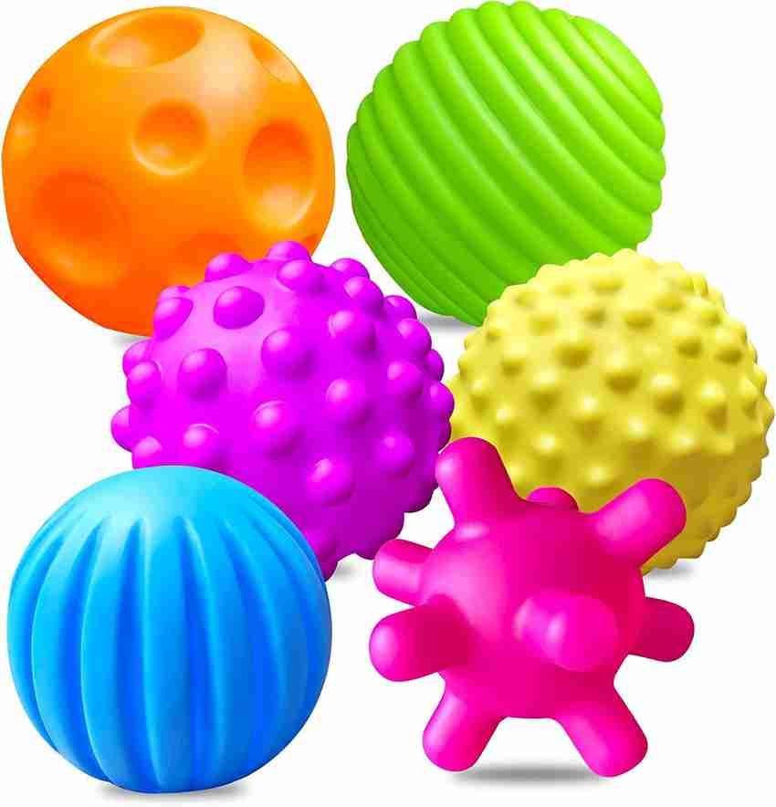 ARNIYAVALA Sensory Balls for Toddlers 1 3 Kids Textured Multi