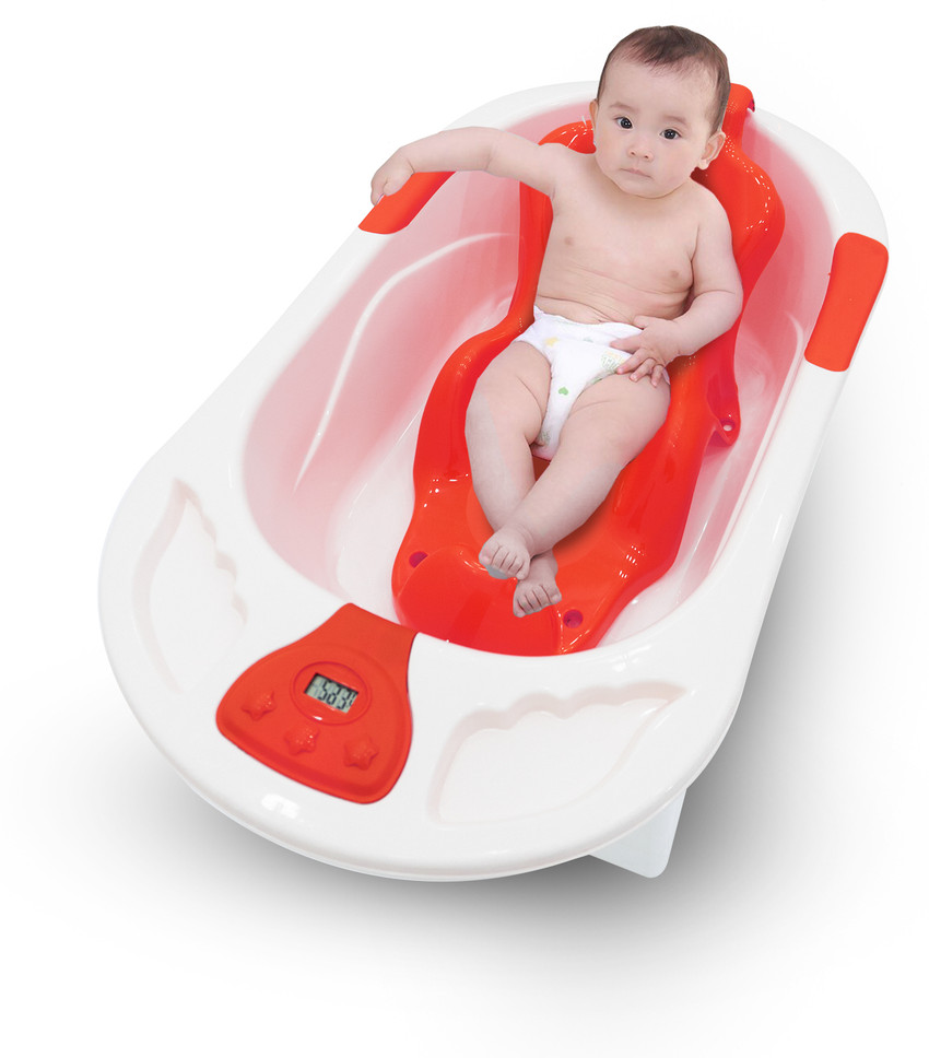 StarAndDaisy Bathtub Bath Seat with Temperature Sensor Baby