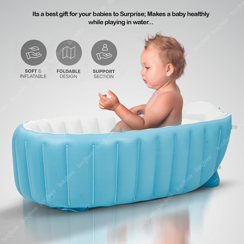 Evrum Inflatable Bath Tubs for Kids Spa Swimming Bath Tub Swimming