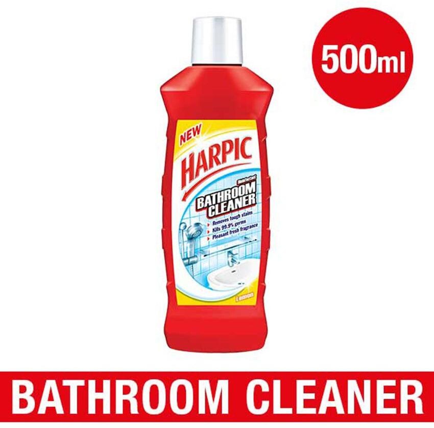 Buy Harpic Bathroom Cleaning Liquid Lemon 500 Ml Online At Best