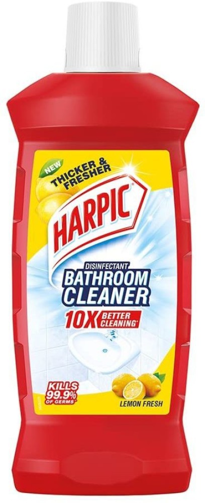 Buy Harpic Bathroom Cleaner Lemon 1 L + Toilet Cleaner, Original 1 L Online  at Best Price of Rs 374 - bigbasket