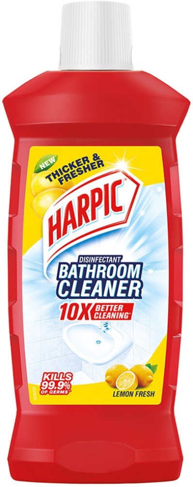 Buy Harpic Bathroom Cleaning Liquid Lemon 500 Ml Online At Best