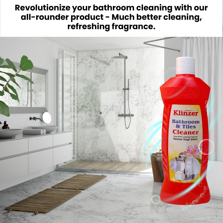 Klinzer Bathroom & Tiles Liquid Cleaner, 500 ml x 5