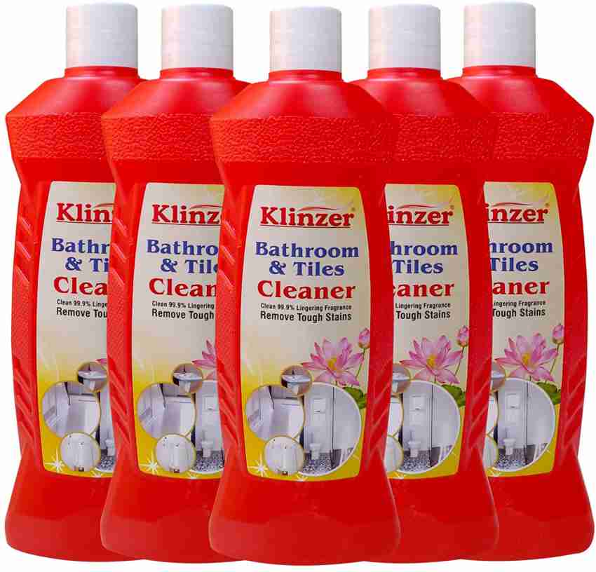 Klinzer Bathroom & Tiles Liquid Cleaner, 500 ml x 5