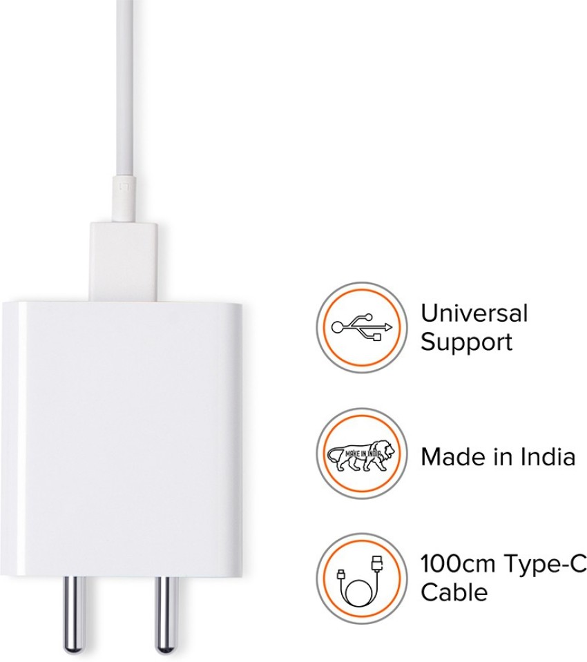 Xiaomi 22.5W Fast Charger Combo White]Product Info - Mi India