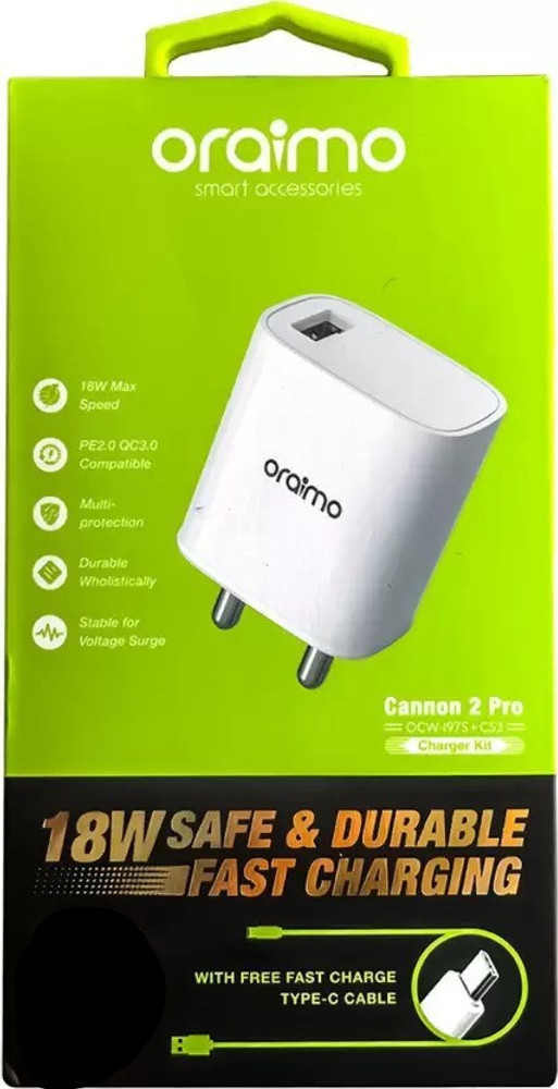 Oraimo smart watch charger store