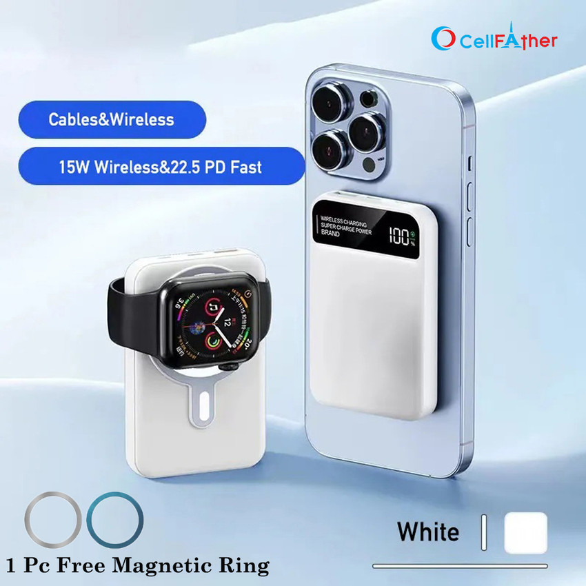 CellFAther 22.5 W Quick Charge 5 A Wireless Mobile Charger with Detachable Cable CellFAther Flipkart