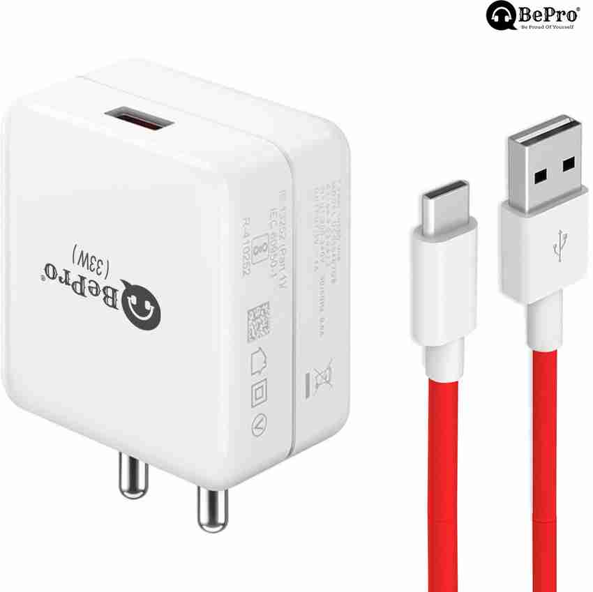 BEPRO 33 W 3 A Mobile Charger with Detachable Cable Flipkart