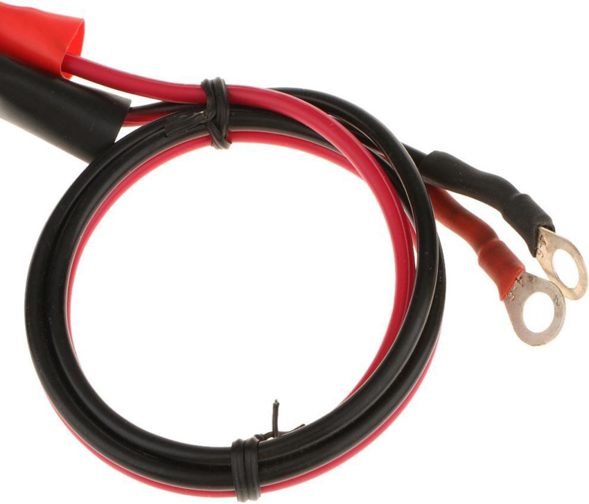 12v battery top alligator clips