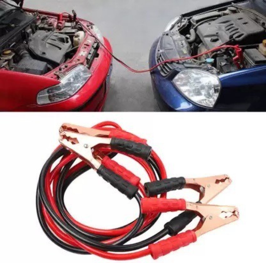 VRT Premium Car Heavy Duty Booster Cables, Auto Battery Booster 2.21 Meter, Clamp to Start Dead Battery