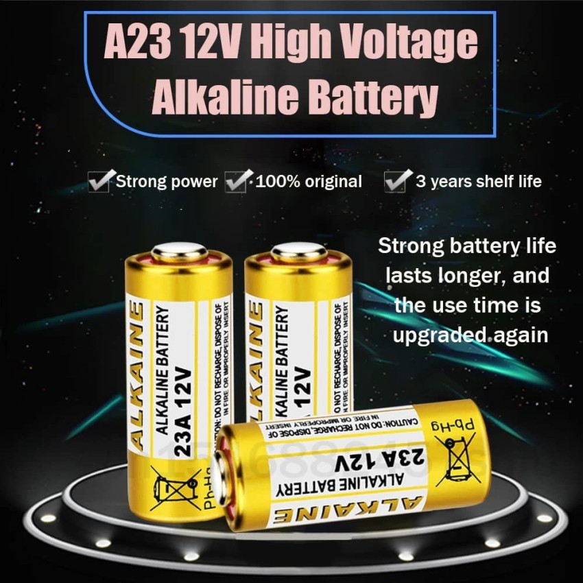 ZAMPEQ 23A  12V Alkaline Batteries for Car Remote, Toys, Wireless Remotes,  Doorbells Battery - ZAMPEQ 