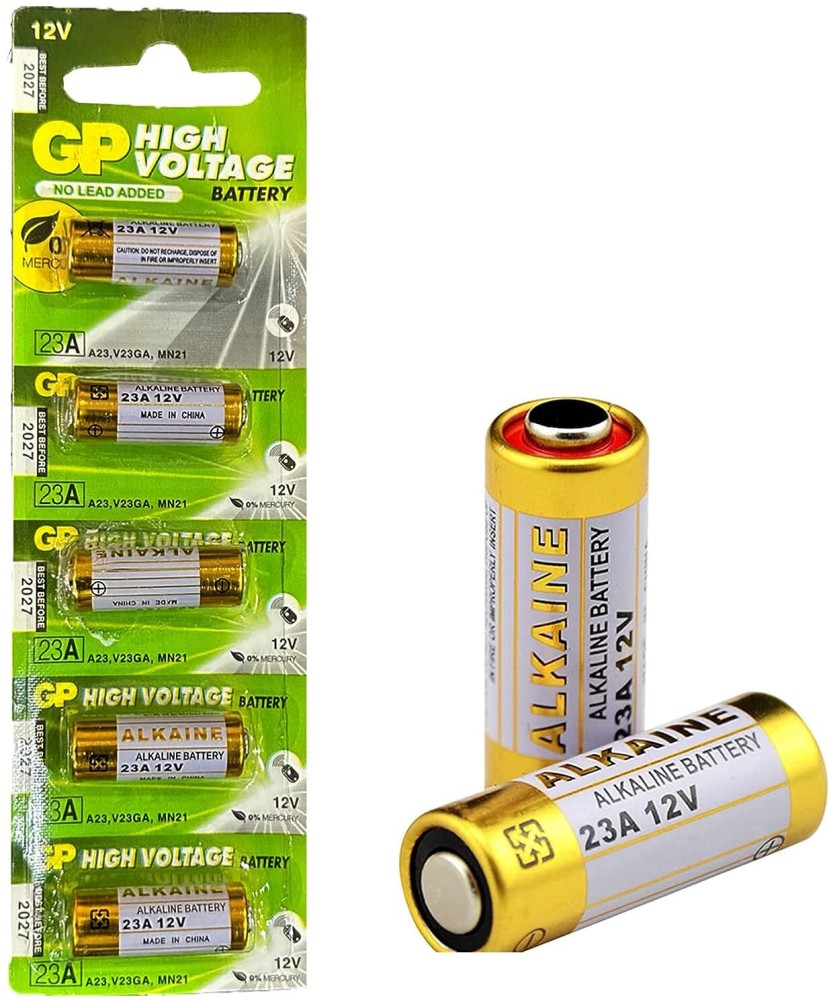 Urban Infotech 23A 12V Alkaline Batteries High Voltage Cell Used in Car  Remote Doorbell Battery - Urban Infotech 