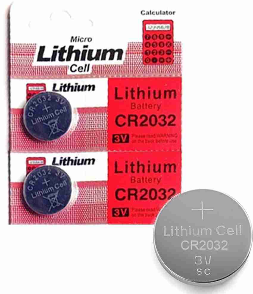 NOMA 5-pk CR2032 3V / 3 Volt Lithium Coin Cell Batteries, Long Lasting