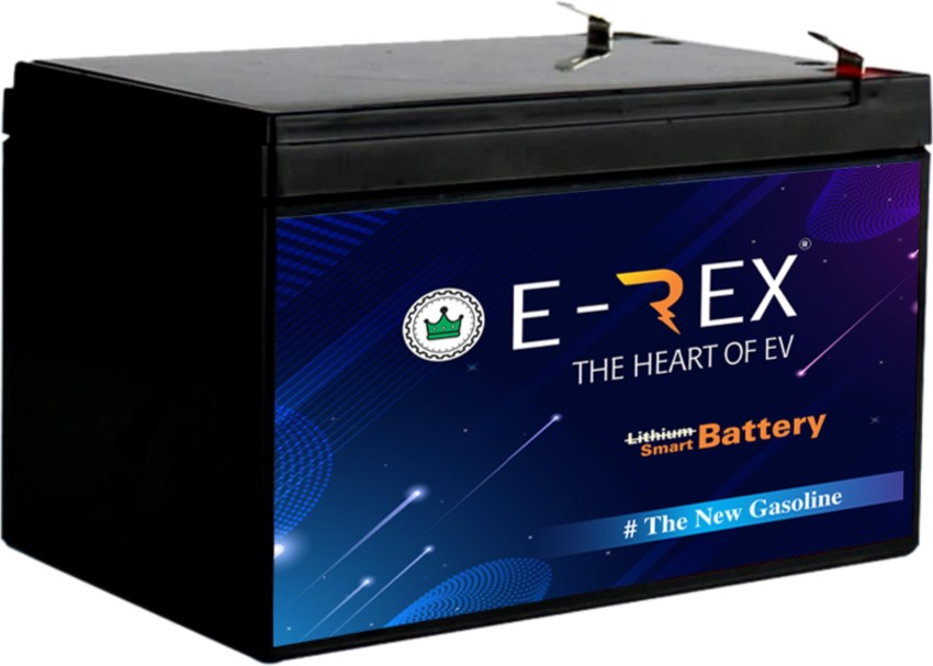 E-Rex 12V 8Ah Lithium ion battery - higher performance , long life, Lithium  chemistry Battery
