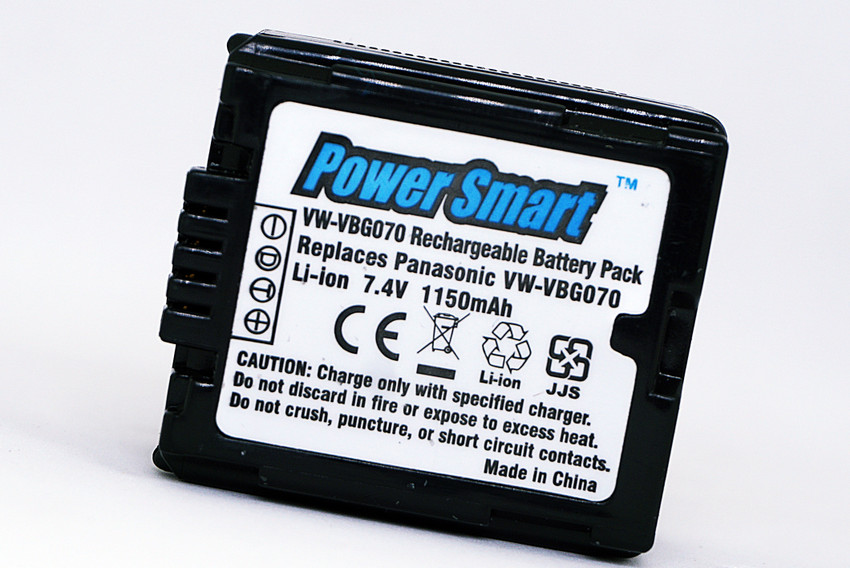 Power Smart for Panasonic VW VBG070 VW VBG130 VWVBG260 and SDR