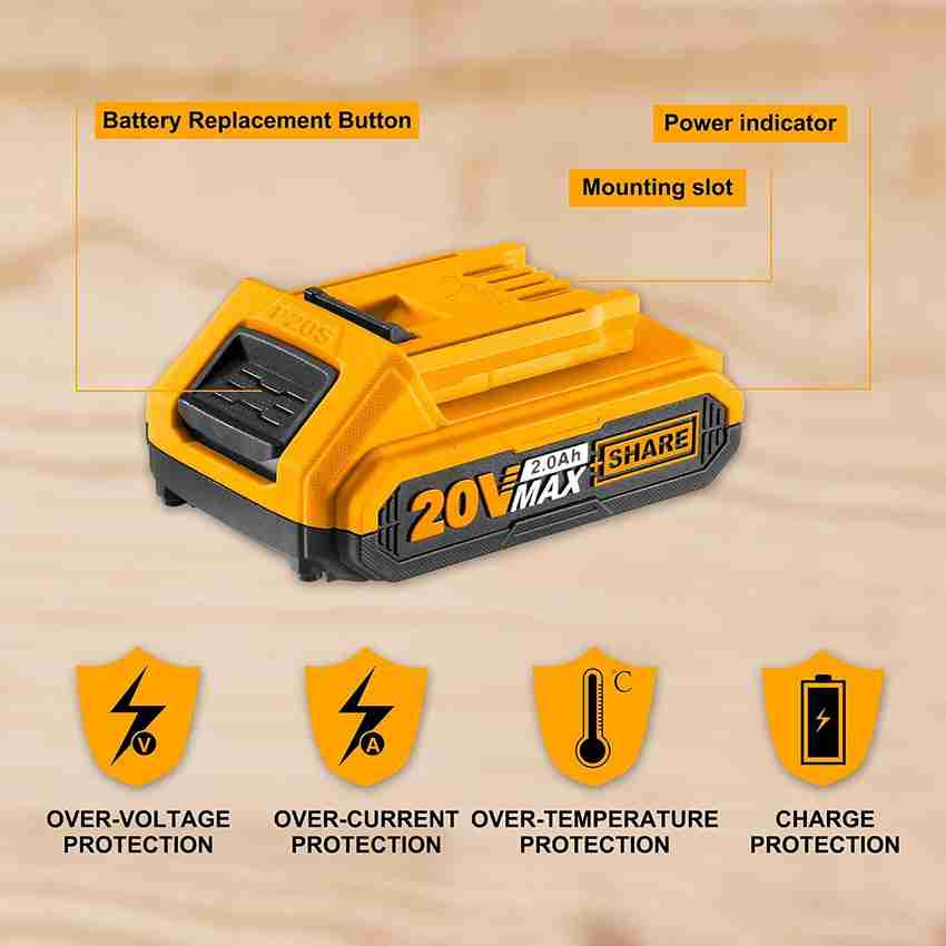 INGCO FBLI2001 Lithium Solar Battery Price in India Buy INGCO