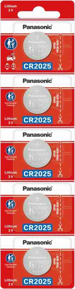 Panasonic CR2025 3V Lithium Coin Battery at best price in Vadodara