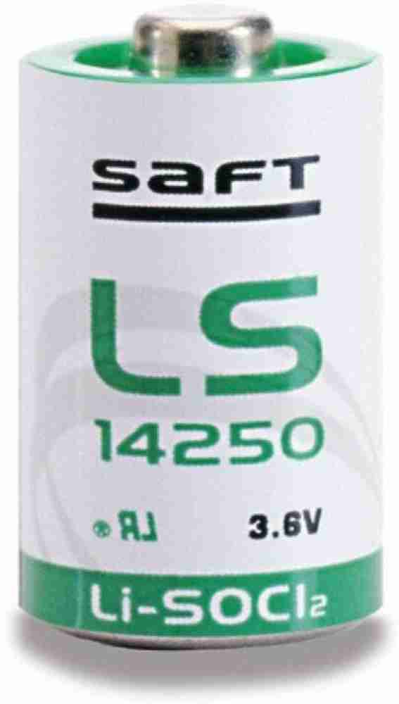20 x Saft LS14250 (ER14250) 3.6 Volt 1/2 AA Lithium Battery (1200 mAh)  *Made In France* 