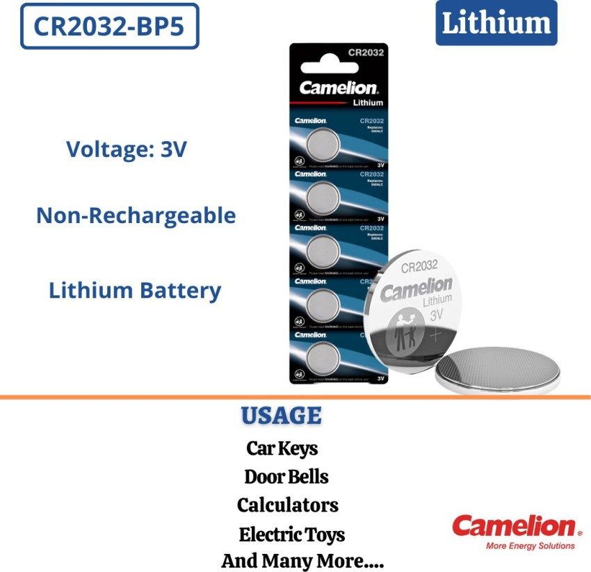 Camelion CR2450 3V Lithium Coin Cell Battery 4 Pack – Shop