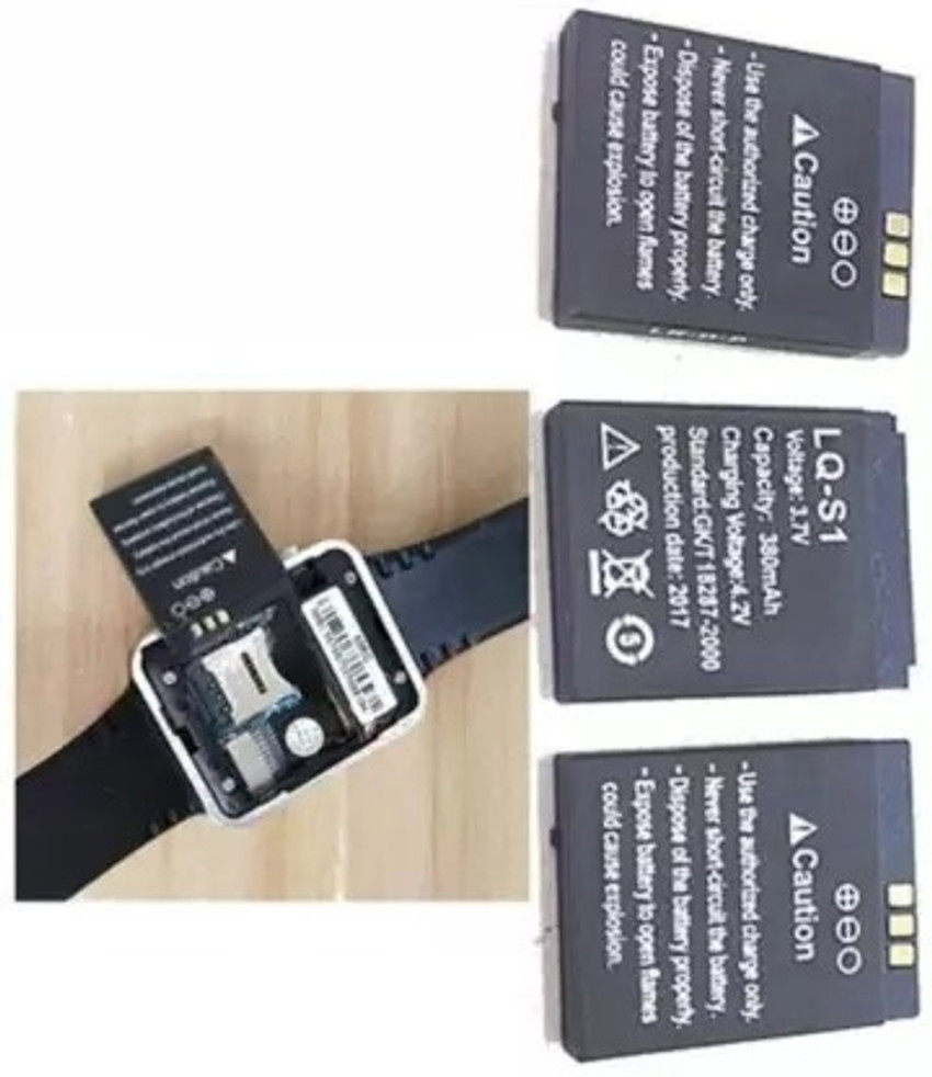 BSVR Certified Smartwatch 218 Original Suitable for DZ09 V8 A1 X6 380 mAh Battery BSVR Flipkart